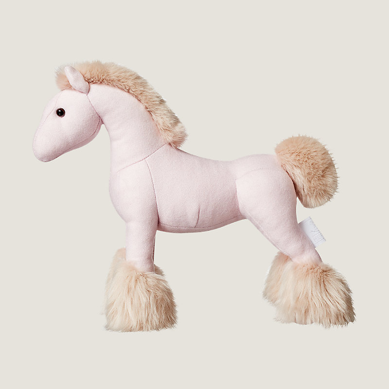 Hermes store plush horse